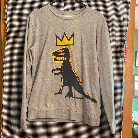 Forever 21 Other - Forever 21 Basquiat Graphic Dinosaur Sweatshirt